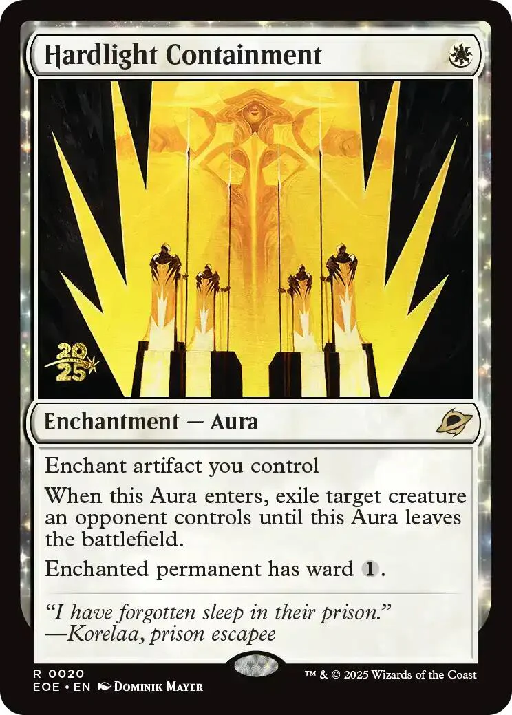 Hardlight Containment [Edge of Eternities Prerelease Promos]