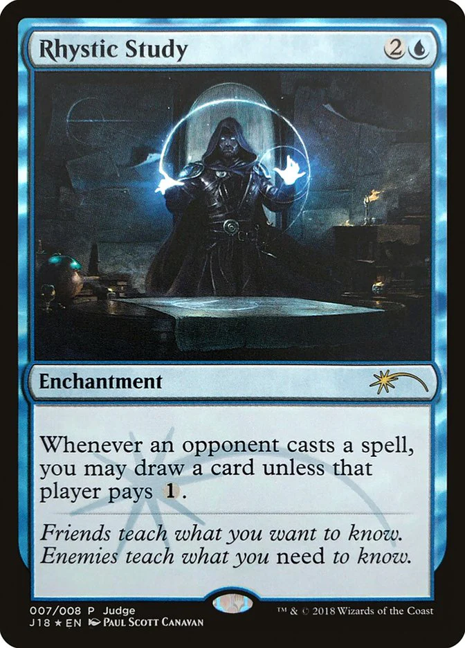 Rhystic Study [Judge Gift Cards 2018]