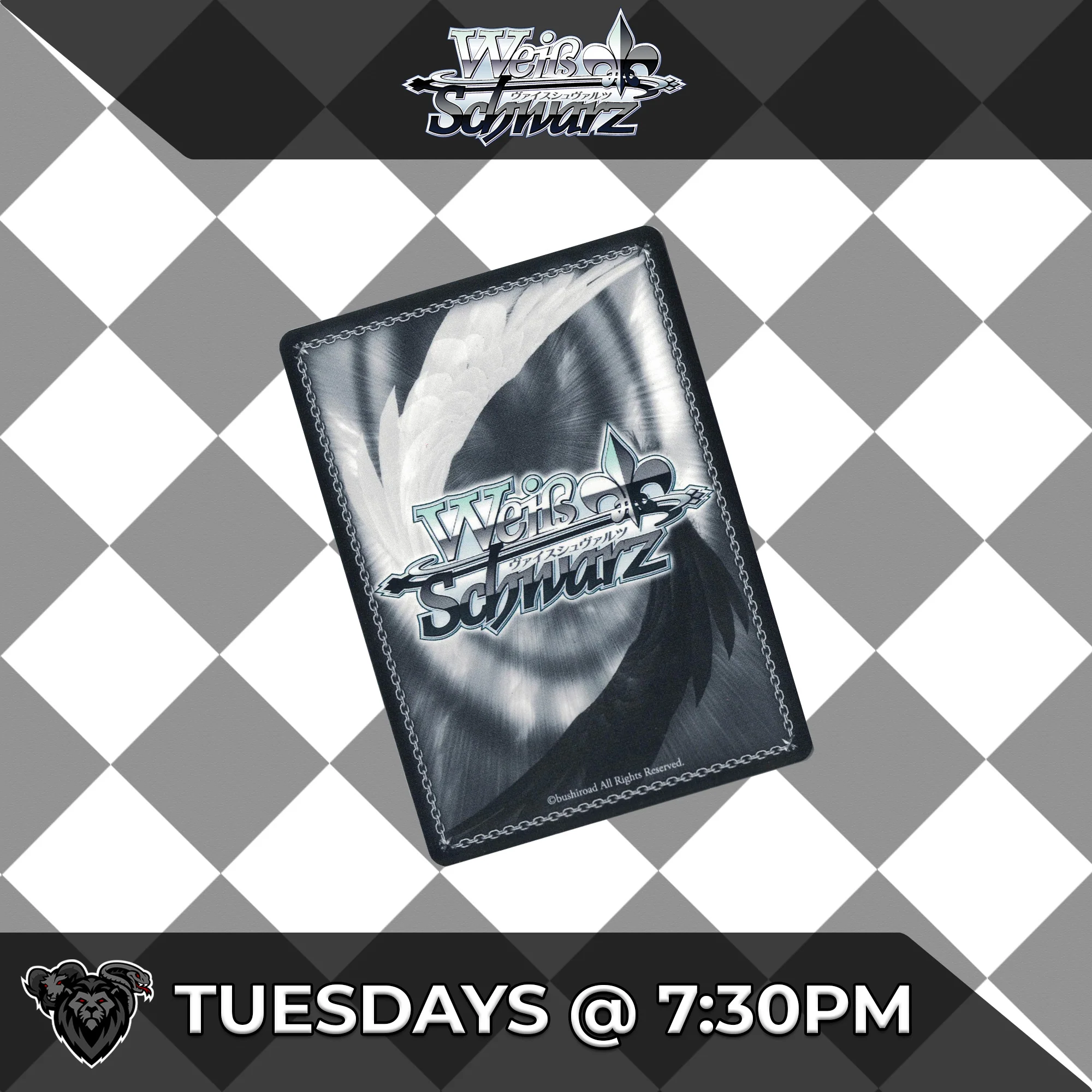 Tuesday Night Weiss Schwarz Ticket - Tue, May 12 2026